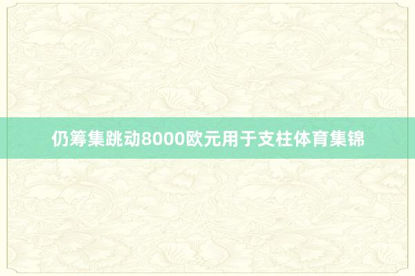 仍筹集跳动8000欧元用于支柱体育集锦