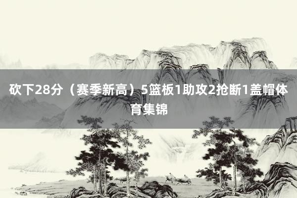 砍下28分（赛季新高）5篮板1助攻2抢断1盖帽体育集锦